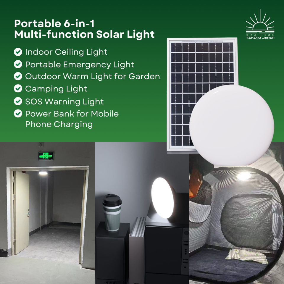 Moonlight Portable Indoor Outdoor Multifunction Solar Light